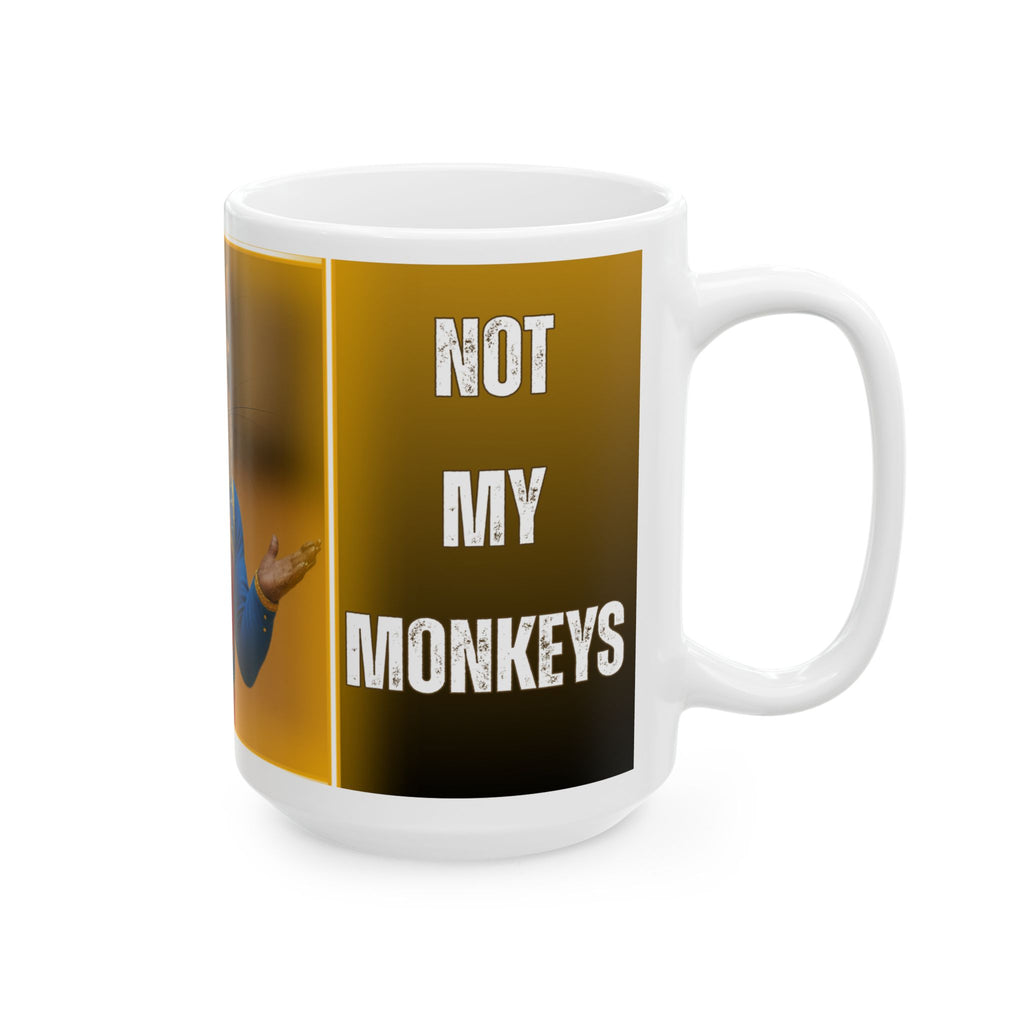 Not My Circus, Not My Monkeys – Funny Squirrel Mug (11oz & 15oz)