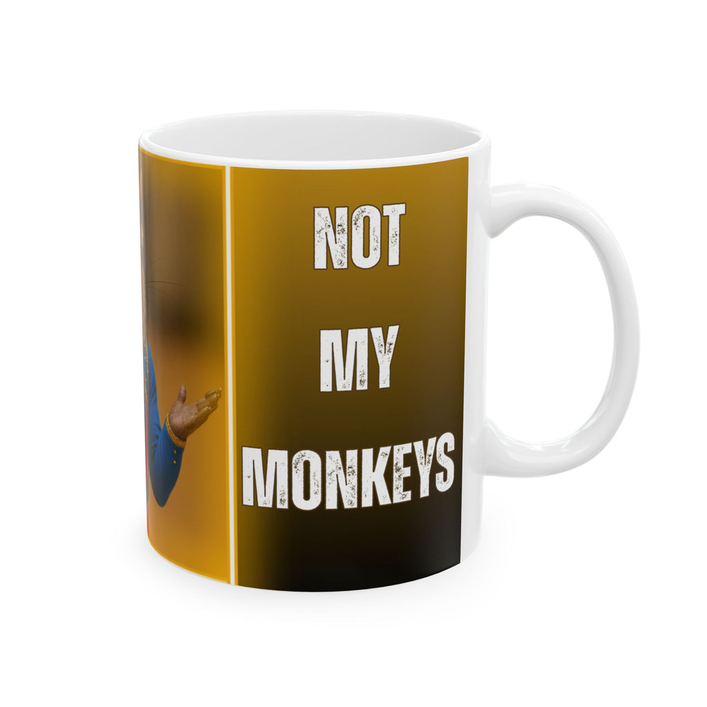 Not My Circus, Not My Monkeys – Funny Squirrel Mug (11oz & 15oz)